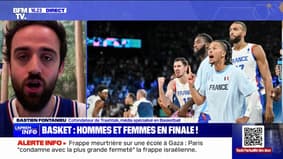 "Stiamo parlando di sfruttamento"Bastien Fontaneau, cofondatore della società di media basket Trashtalk, pensa alle finali olimpiche delle nazionali francesi femminili e maschili.