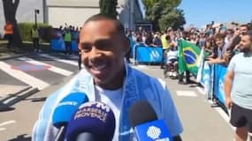 Igor Paixao à son arrivée à Marseille, 31 juillet 2025