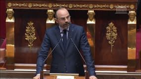 Edouard Philippe à l'Assemblée nationale.
