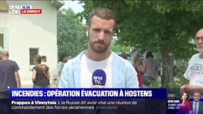 Incendies en Gironde: 1500 habitants évacués à Hostens 