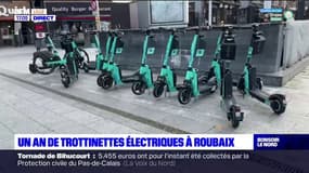 Nord: un an après la mise à disposition de trottinettes électriques, la ville de Roubaix dresse un premier bilan 