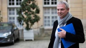 Thierry Lepaon, le leader de la CGT, à la sortie d'un entretien avec Jean-Marc Ayrault en novembre dernier.