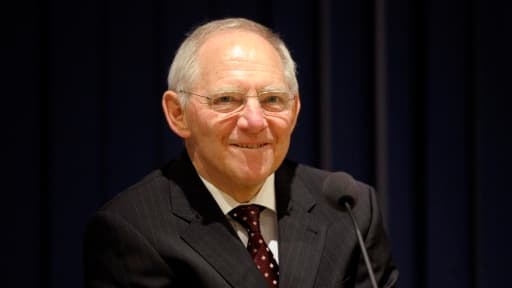Le ministre allemand des Finances, Wolfgang Schäuble, partage l'optimisme de François Hollande sur l'avenir économique de la zone euro