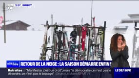 "On retrouve le sourire": les professionnels des stations de ski soulagés du retour de la neige 