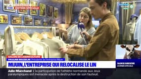 Des vêtements en lin made in Normandie avec l'entreprise Mijuin
