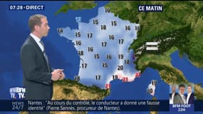 La météo pour ce jeudi 5 juillet 2018