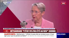 Élisabeth Borne annonce un objectif de "40% des établissements privés sous contrat contrôlés dans les 24 mois"