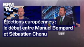 Élections européennes : le débat entre Manuel Bompard (LFI) et Sébastien Chenu (RN) en intégralité 