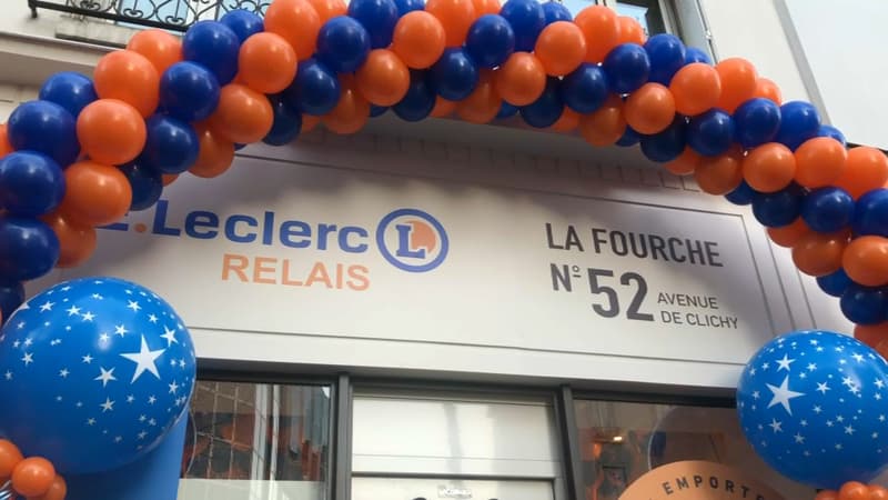 Leclerc inaugure son premier point de retrait à Paris