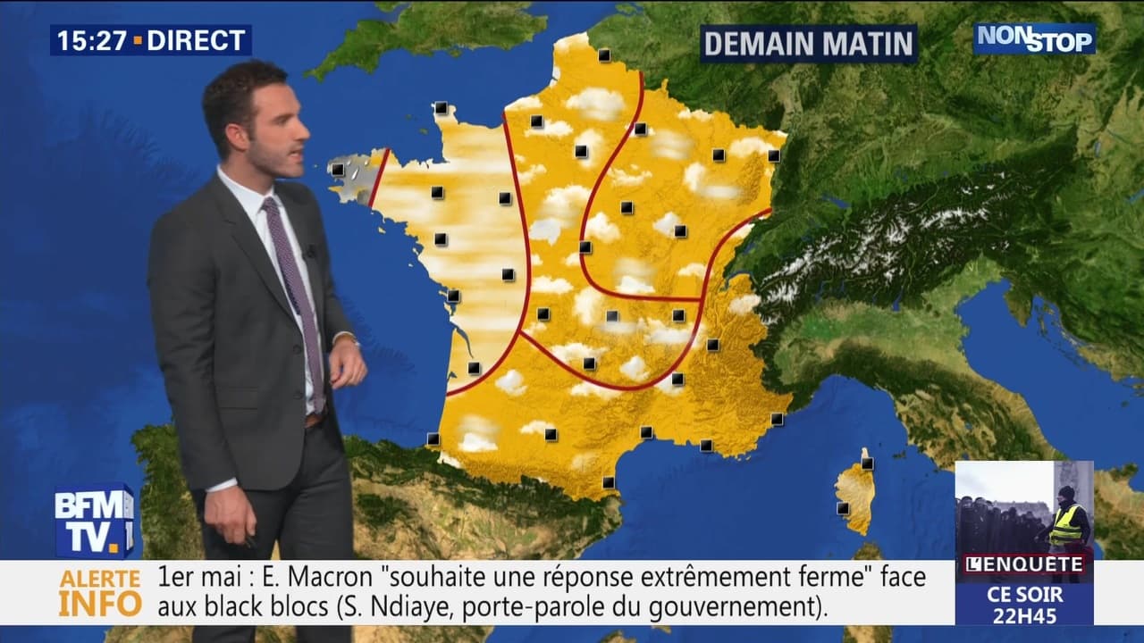 La Meteo Pour Ce Mercredi 1er Mai 2019