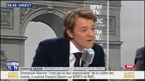 "J'ai du respect pour le président de la République", déclare François Baroin