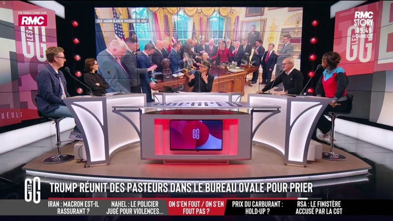 Donald Trump s'affiche avec des pasteurs évangéliques à la Maison Blanche