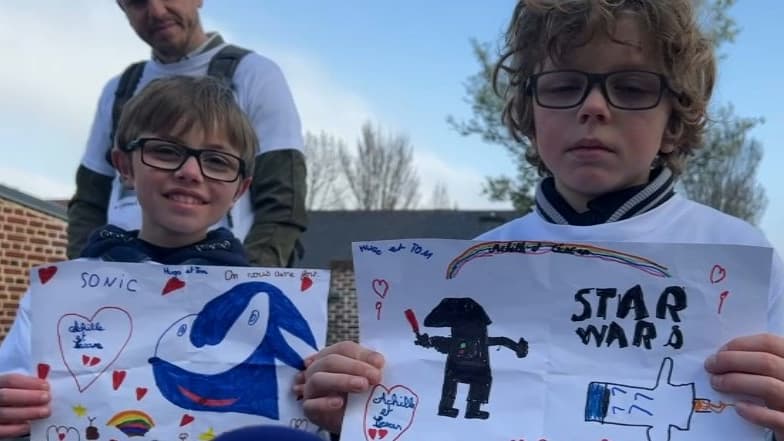 300 personnes se sont réunies dimanche lors d'une marche blanche pour les deux petits garçons retrouvés morts dans une voiture le 14 mars.