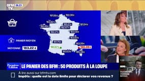 Vos courses sont-elles plus chères ailleurs? Le "panier des BFM" mesure le prix de 50 produits stars de la grande distribution