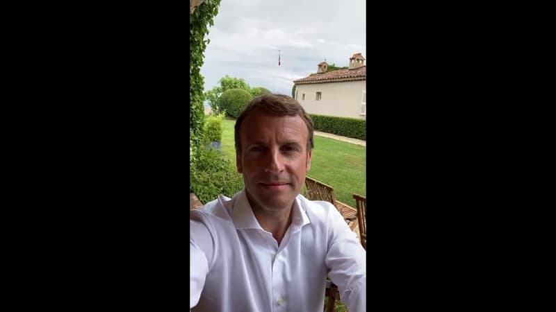 Emmanuel Macron: "La santé est une chose trop sérieuse pour la laisser à des fausses rumeurs, à des fausses informations"