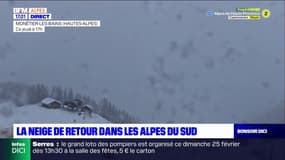 Alpes du Sud: la neige de retour dans les stations