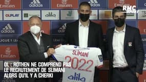 OL : Rothen ne comprend pas le recrutement de Slimani alors qu'il y a Cherki