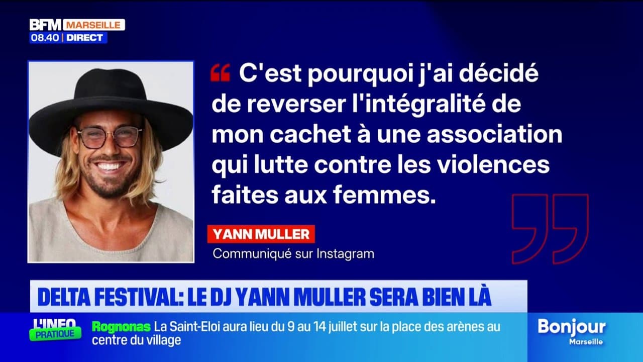 Delta Festival : le DJ Yann Muller confirme sa présence et apporte son