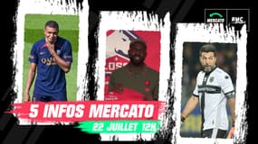 Mbappé, Umtiti, Buffon ... Les 5 infos mercato du 22 juillet à 12h