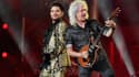 Adam Lambert et Brian May de Queen en 2019 à New York