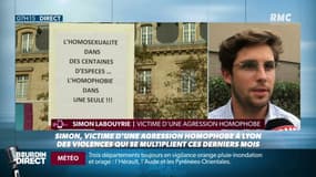 #Homophobie "Ce sont des insultes, des regards insistants, qui ne se terminent pour ma part jamais par des coups, mais ce coup ci c'est arrivé"