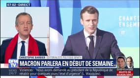 ÉDITO - Macron s'exprimera en début de semaine: "Après samedi c'est mieux parce qu'avant, c'est impossible" (Christophe Barbier)