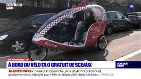 Paris Mobility : le vélo-taxi de Sceaux