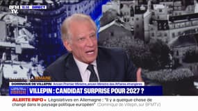 Négociations de paix en Ukraine: "C'est une bataille qui se joue, pour notre souveraineté, notre sécurité et notre indépendance", affirme Dominique de Villepin