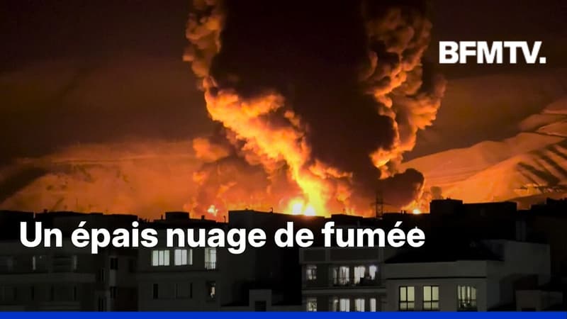 Iran: les images des quatre dépôts pétroliers frappés à Téhéran et ses environs dans la nuit