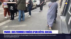 Paris: des femmes sans solution d'hébergement expulsées d'un hôtel social 