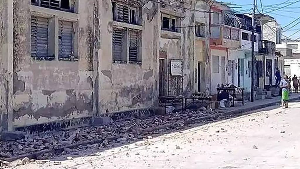 Les conséquences des séismes qui ont touché Cuba le 10 novembre 2024