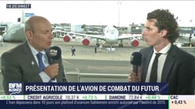 Bourget: présentation de l’avion de combat du future - 17/06