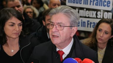 Jean-Luc Mélenchon au salon Made in France à Paris le 7 novembre 2025