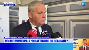 Rhône: François-Noël Buffet a échangé avec les élus sur l'avenir des polices municipales