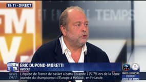 "Je suis tout à fait favorable à ce qu'on ne donne plus de médailles aux magistrats", Éric Dupond-Moretti