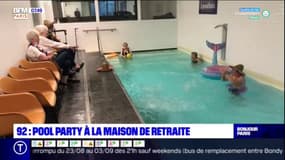 Levallois-Perret: pool party en maison de repos