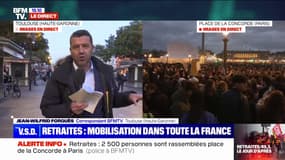 Une mobilisation spontanée en cours à Toulouse contre la réforme des retraites