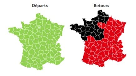 Ce dimanche 12 mai sera très compliqué sur les routes, avec l'une des rares journées noires de l'année anticipée par Bison Futé. Ce dimanche 12 mai sera très compliqué sur les routes, avec l'une des rares journées noires de l'année anticipée par Bison Futé.