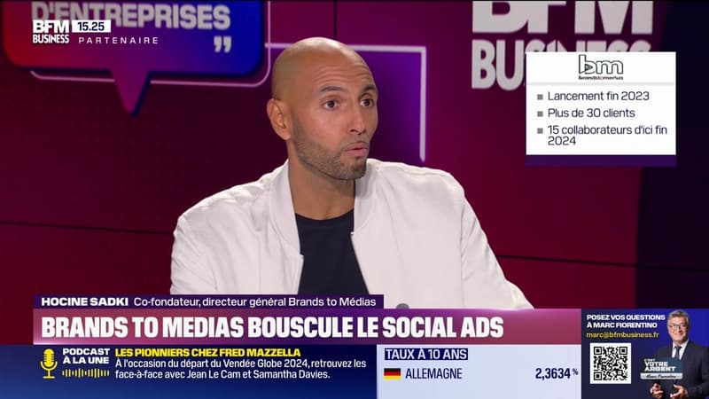 Hocine Sadki (Brands to Médias) : Brands to Médias bouscule le social ADS - 09/11