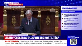 Discours de politique générale: "Prenons soin de la République, elle est fragile", conclut Michel Barnier
