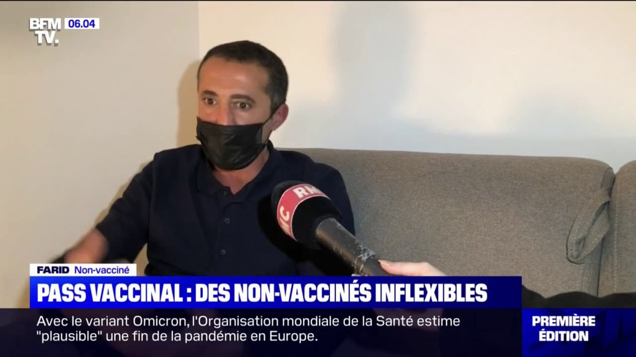 Malgré l'entrée en vigueur du pass vaccinal, certains nonvaccinés