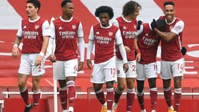 Les joueurs d'Arsenal