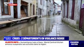 L'Yonne et la Saône-et-Loire sont toujours en vigilance rouge à cause des risques de crue majeure de l'Armançon et de l'Arroux