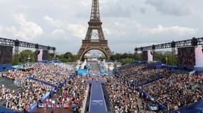 JO 2024: le Parc des champions, au Trocadéro