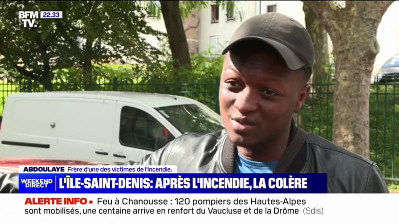 L'Ile-Saint-Denis: au lendemain de l'incendie meurtrier, la colère des habitants