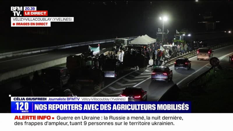 Mobilisation des agriculteurs: 150 personnes présentes et une trentaine de tracteurs