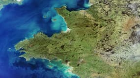 La France vue de l'espace