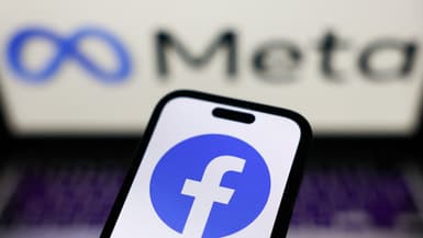 Le logo de Facebook.