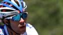 Thibaut Pinot à al peine sur la 7e étape du tour de France.