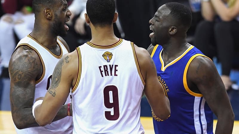 LeBron James et Channing Frye
